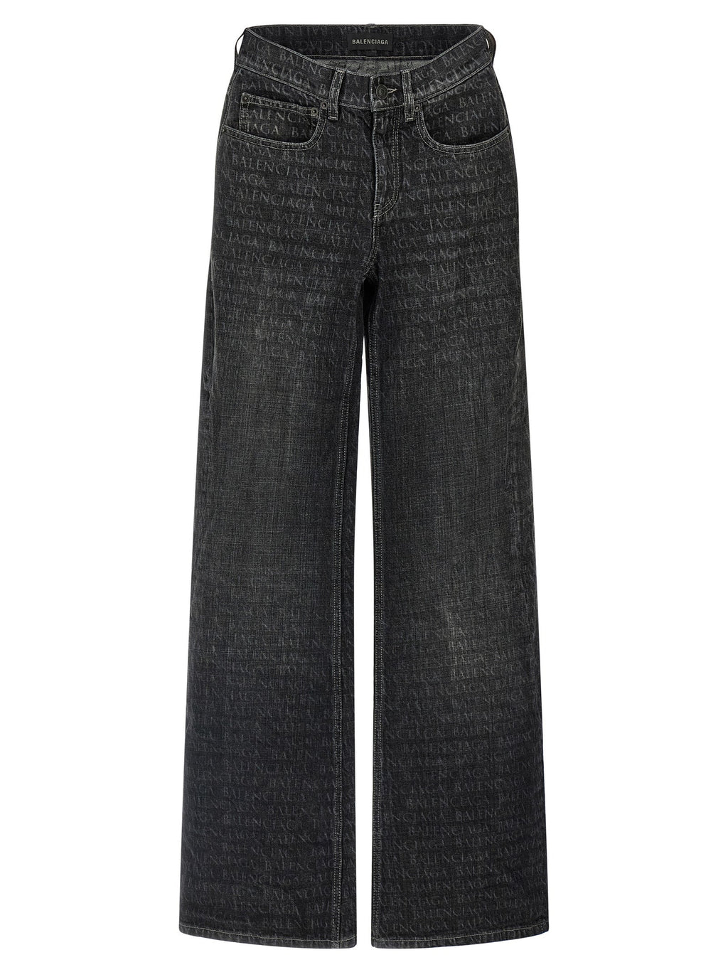 Balenciaga Women's Wide Leg Jeans