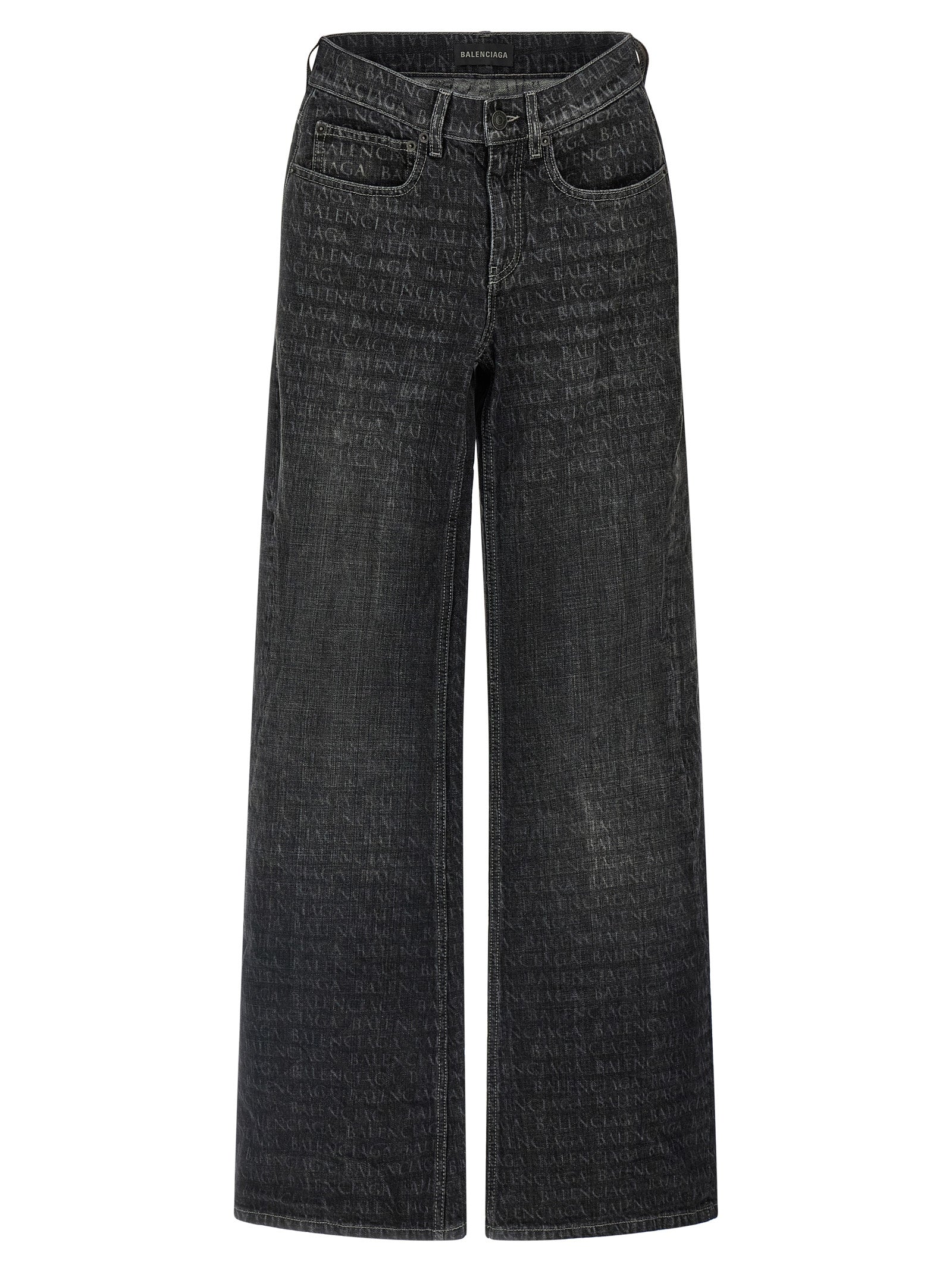 Balenciaga Women's Wide Leg Jeans