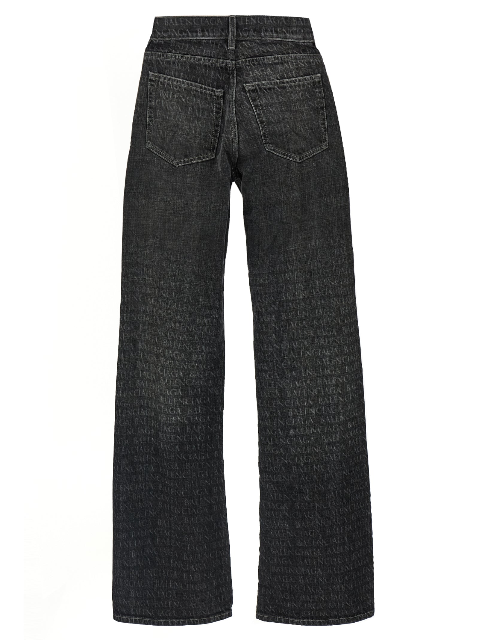 Balenciaga Women's Wide Leg Jeans