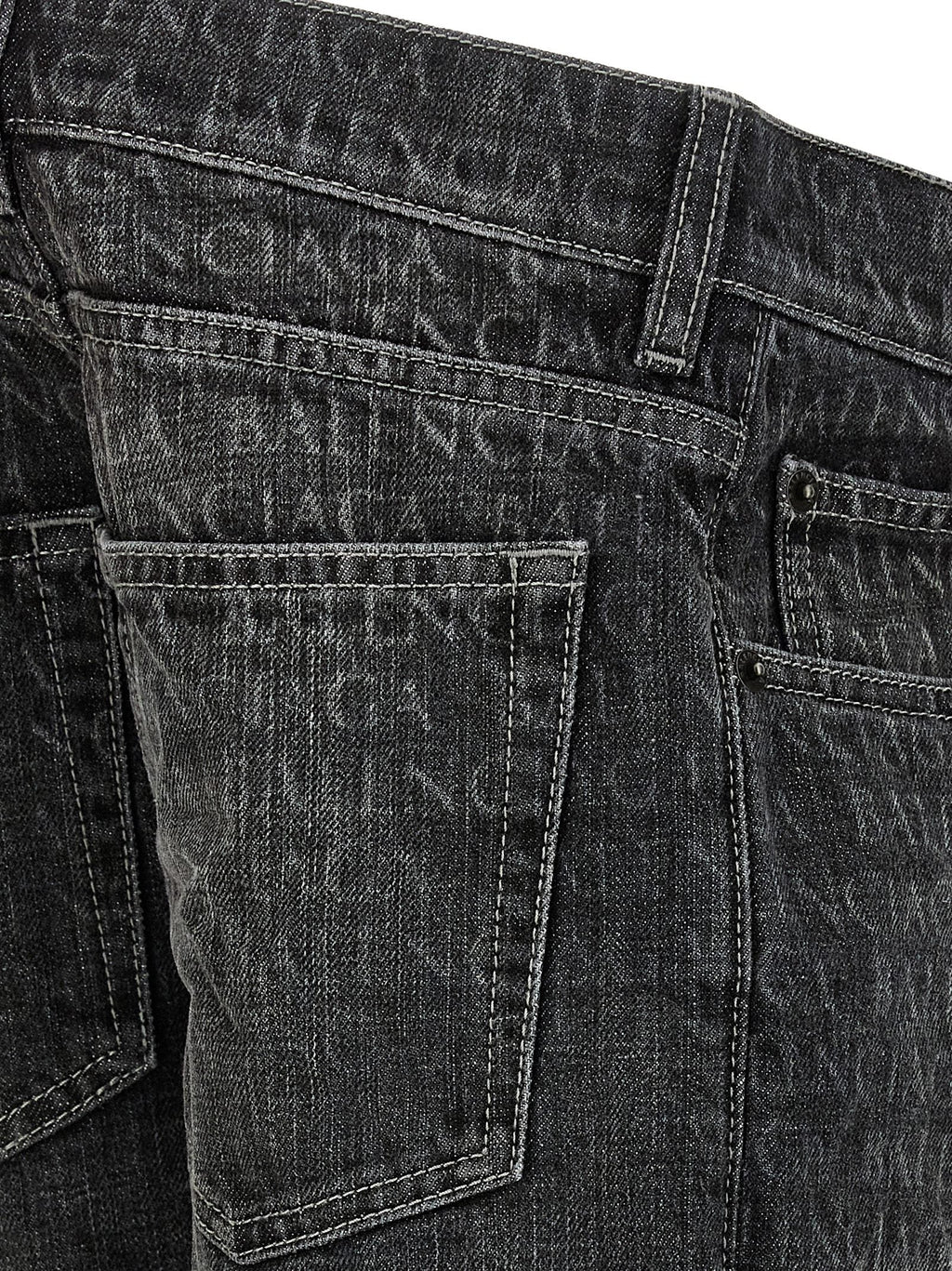 Balenciaga Women's Wide Leg Jeans
