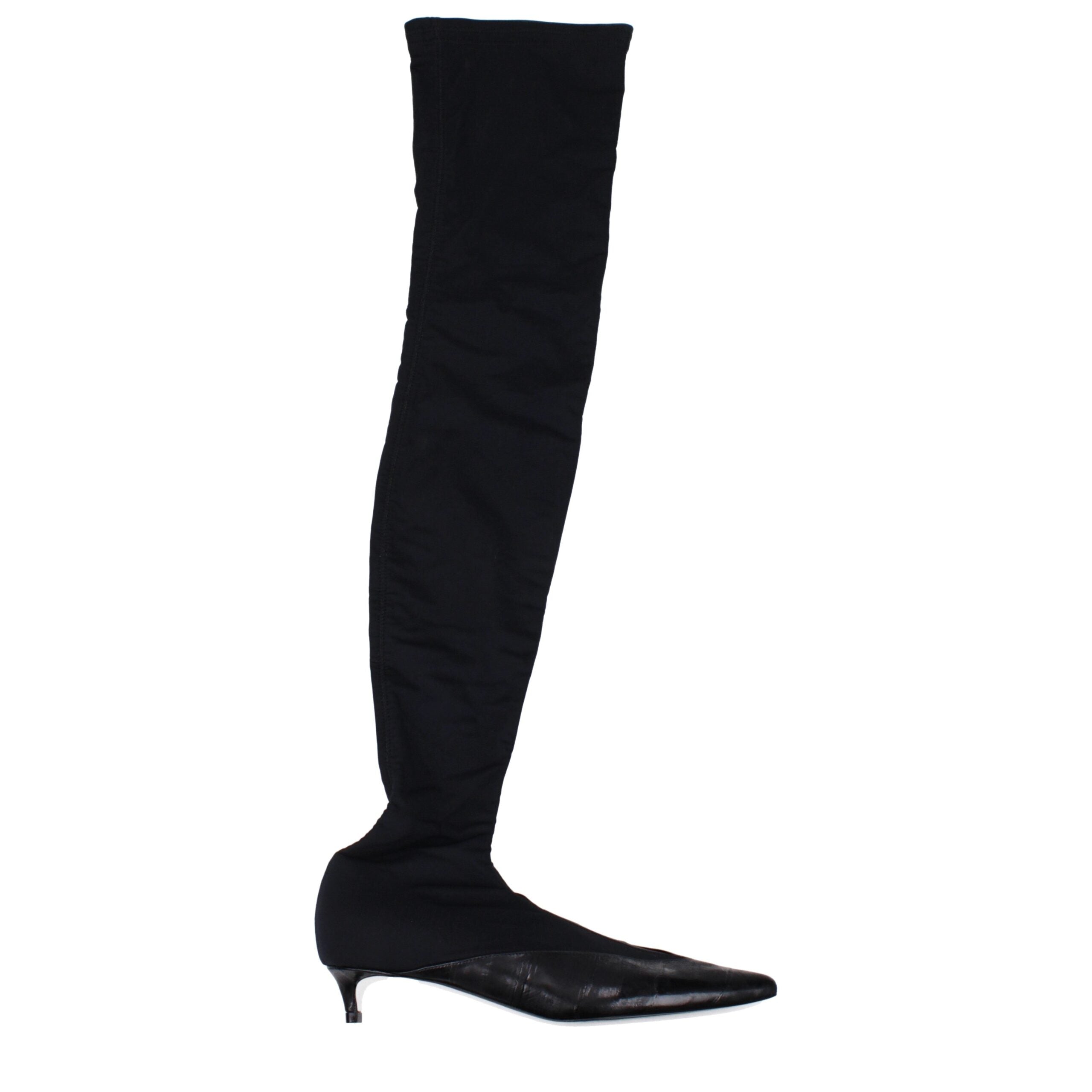 Givenchy Black Fabric Over The Knee
