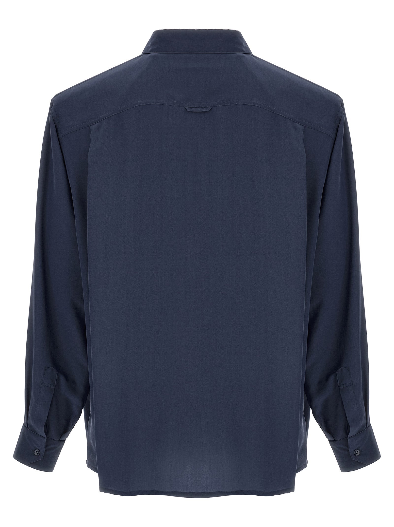 Saint Laurent Men's Viscose And Silk Shirt