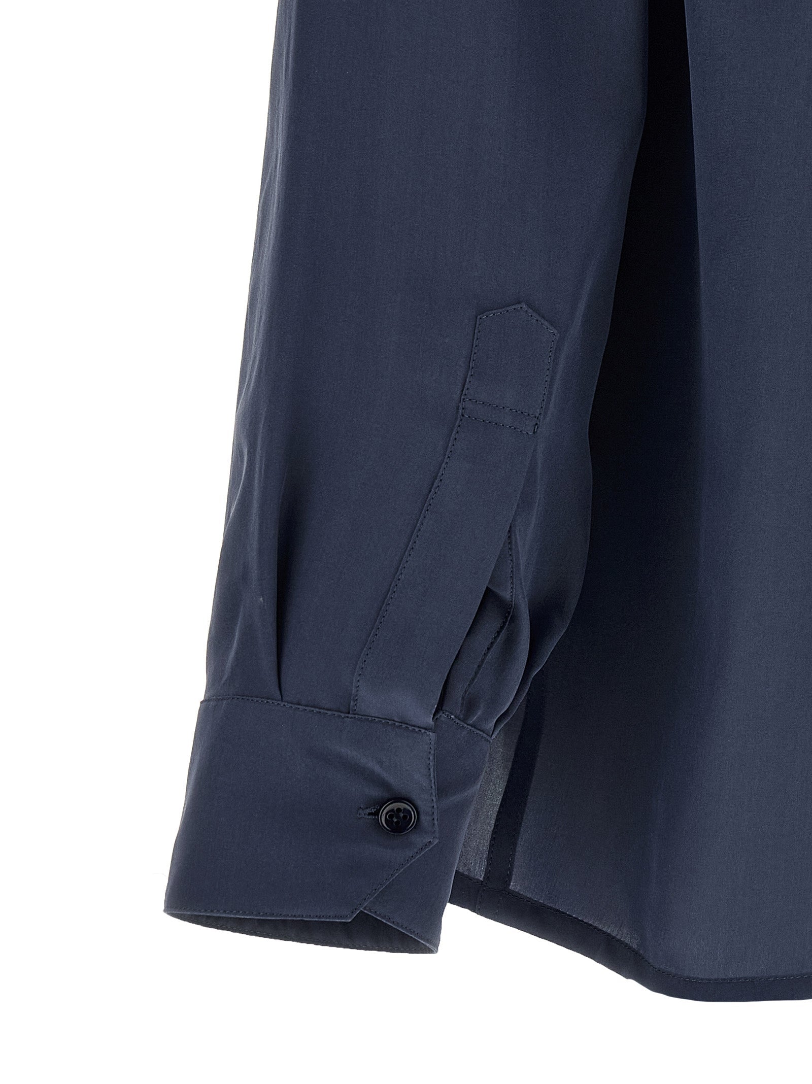 Saint Laurent Men's Viscose And Silk Shirt