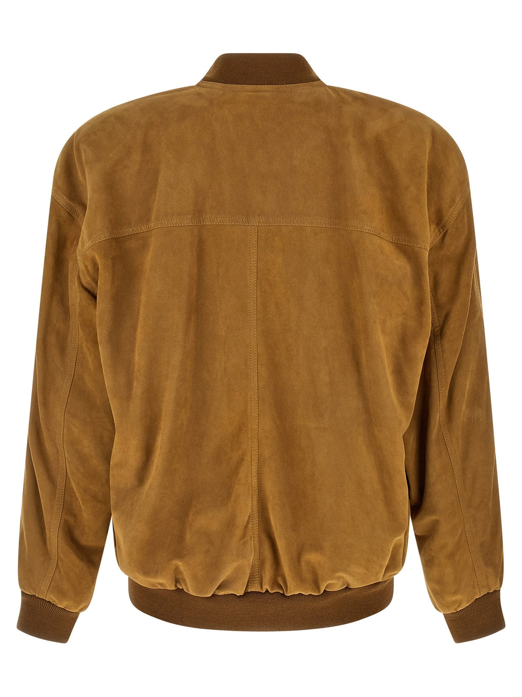 Saint Laurent Men's Suede Bomber Jacket
