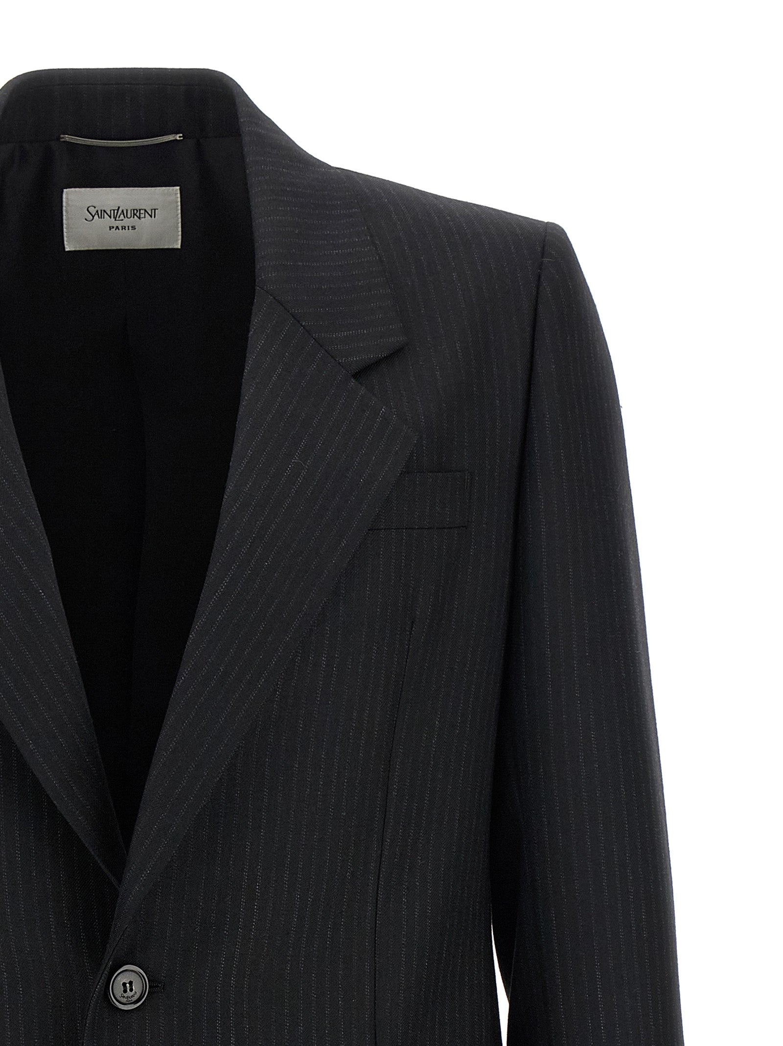 Saint Laurent Men's Pinstripe Blazer