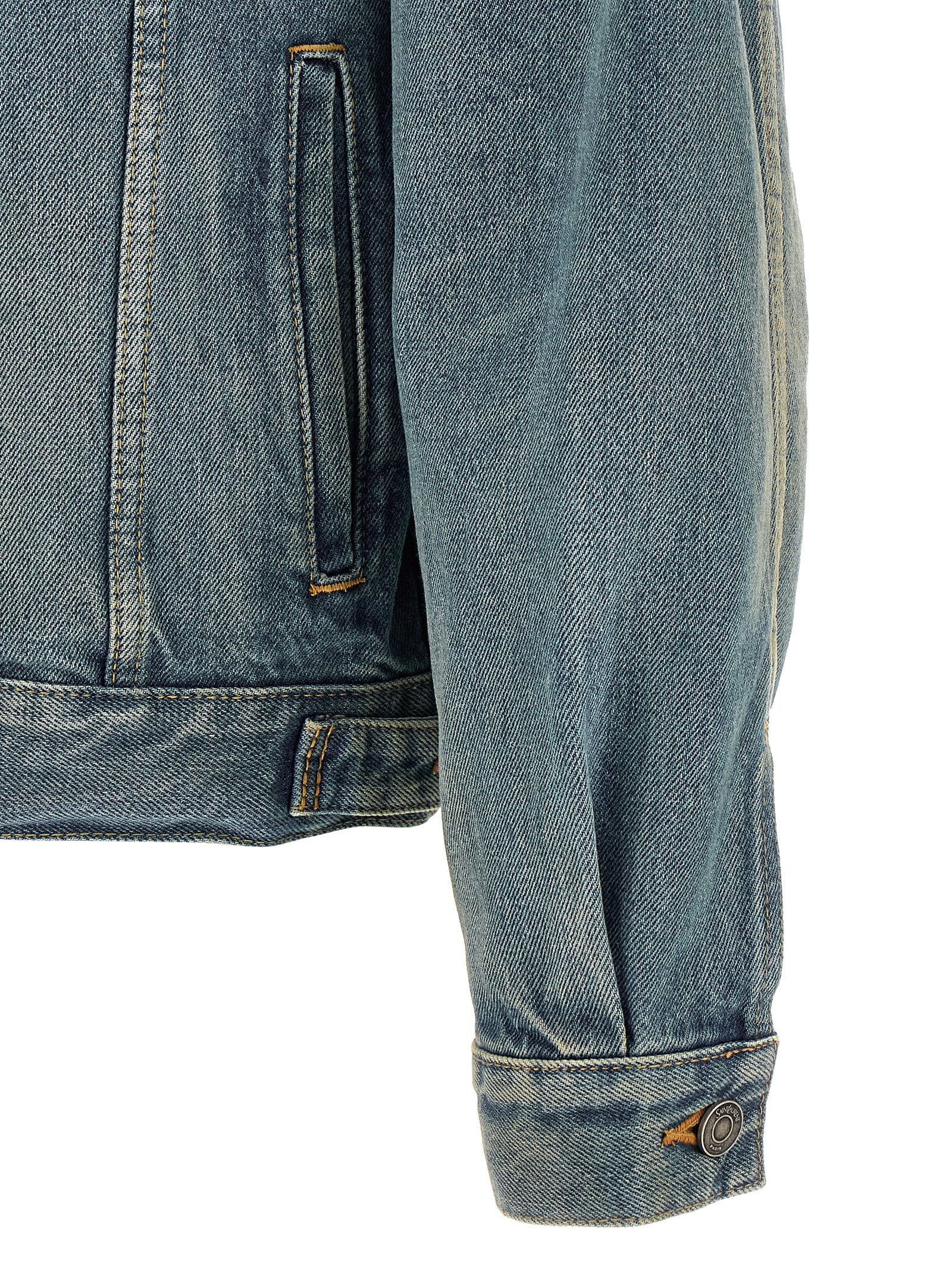 Saint Laurent Men's Trucker Jacket