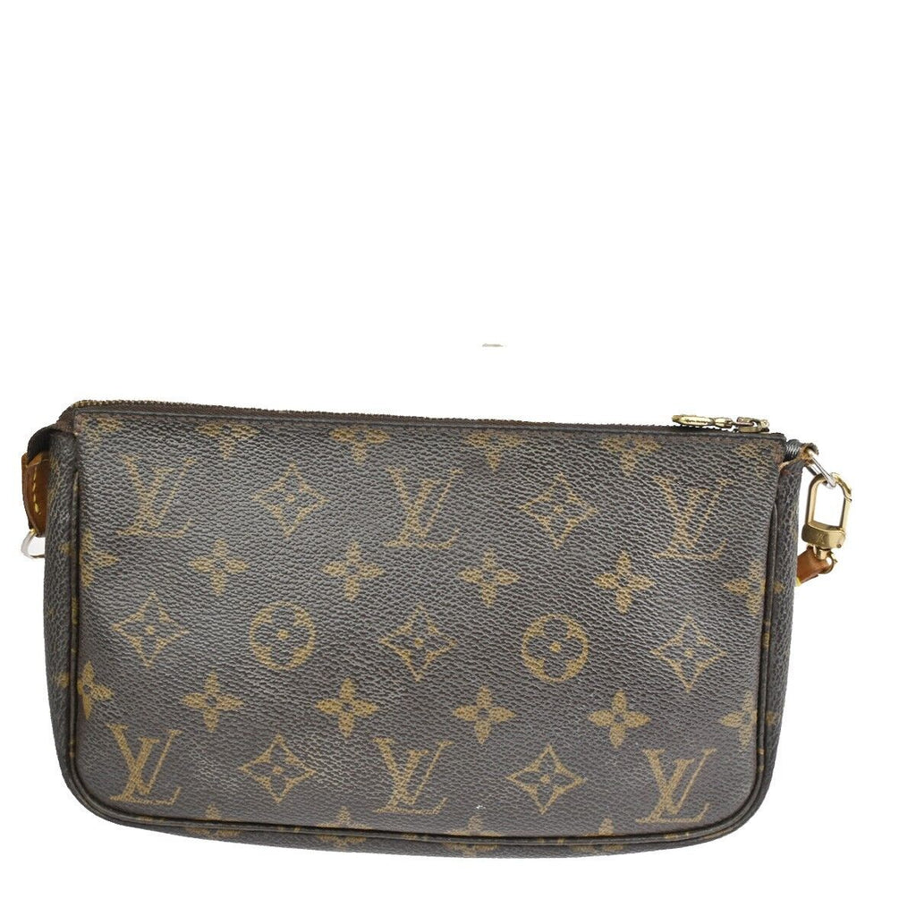 Louis Vuitton Pochette Accessoires  Canvas Clutch Bag