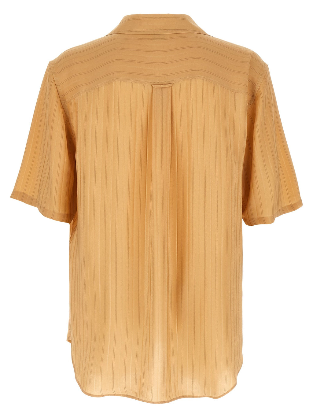 Saint Laurent Men's Striped Silk Shirt