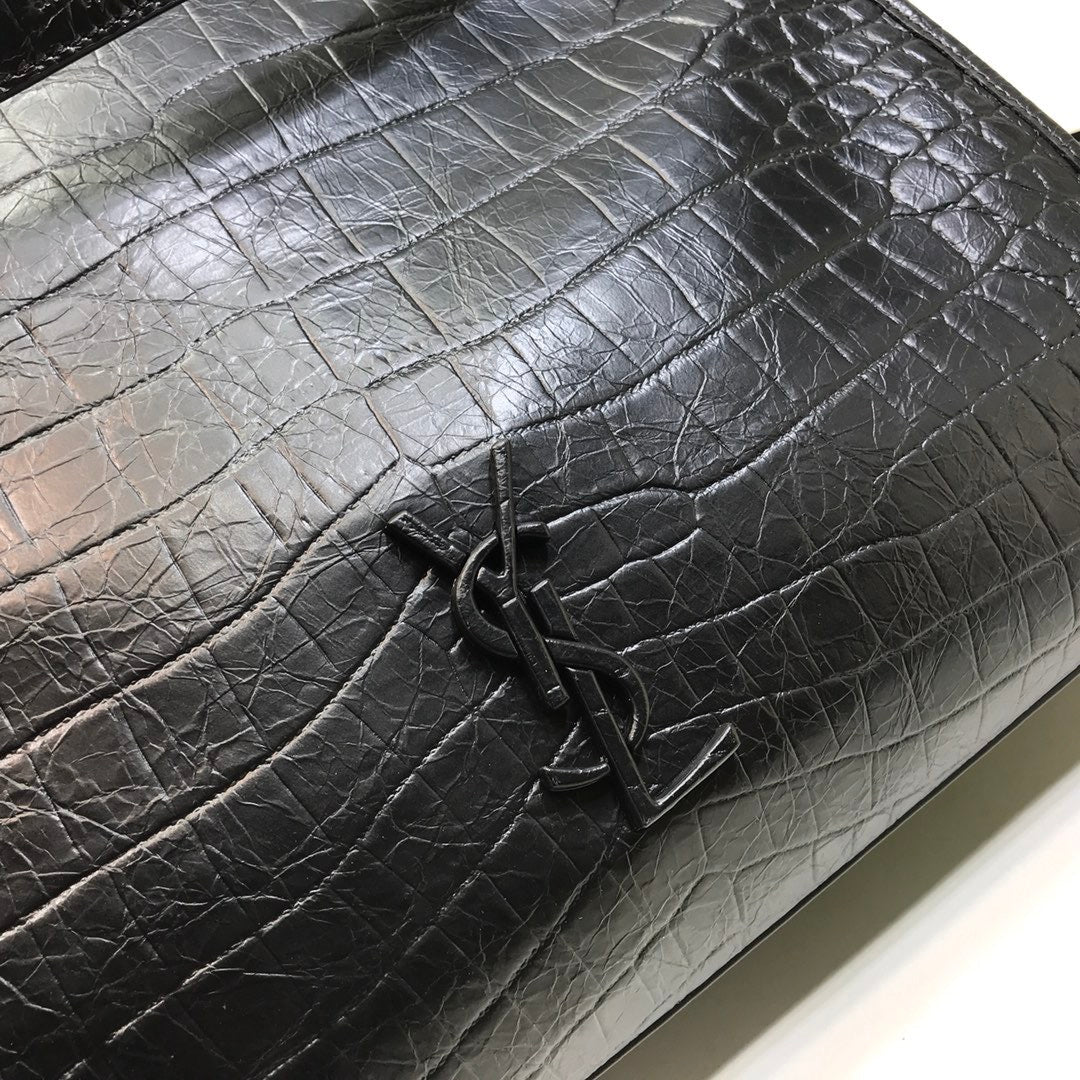 YSSL Niki Medium Shopping Bag Black For Women 12in/32cm YSLÂ 