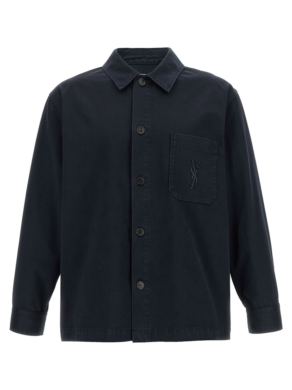 Saint Laurent Men's Cassandre Overshirt