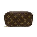 Louis Vuitton Trousse Brush Pm  Canvas Clutch Bag