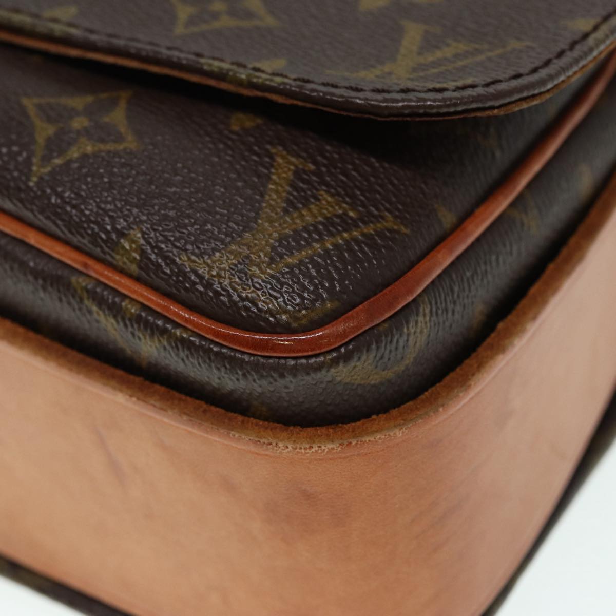 LOUIS VUITTON Monogram Cartouchiere GM Shoulder Bag 1:1 Rep M51252 LV Auth 86369