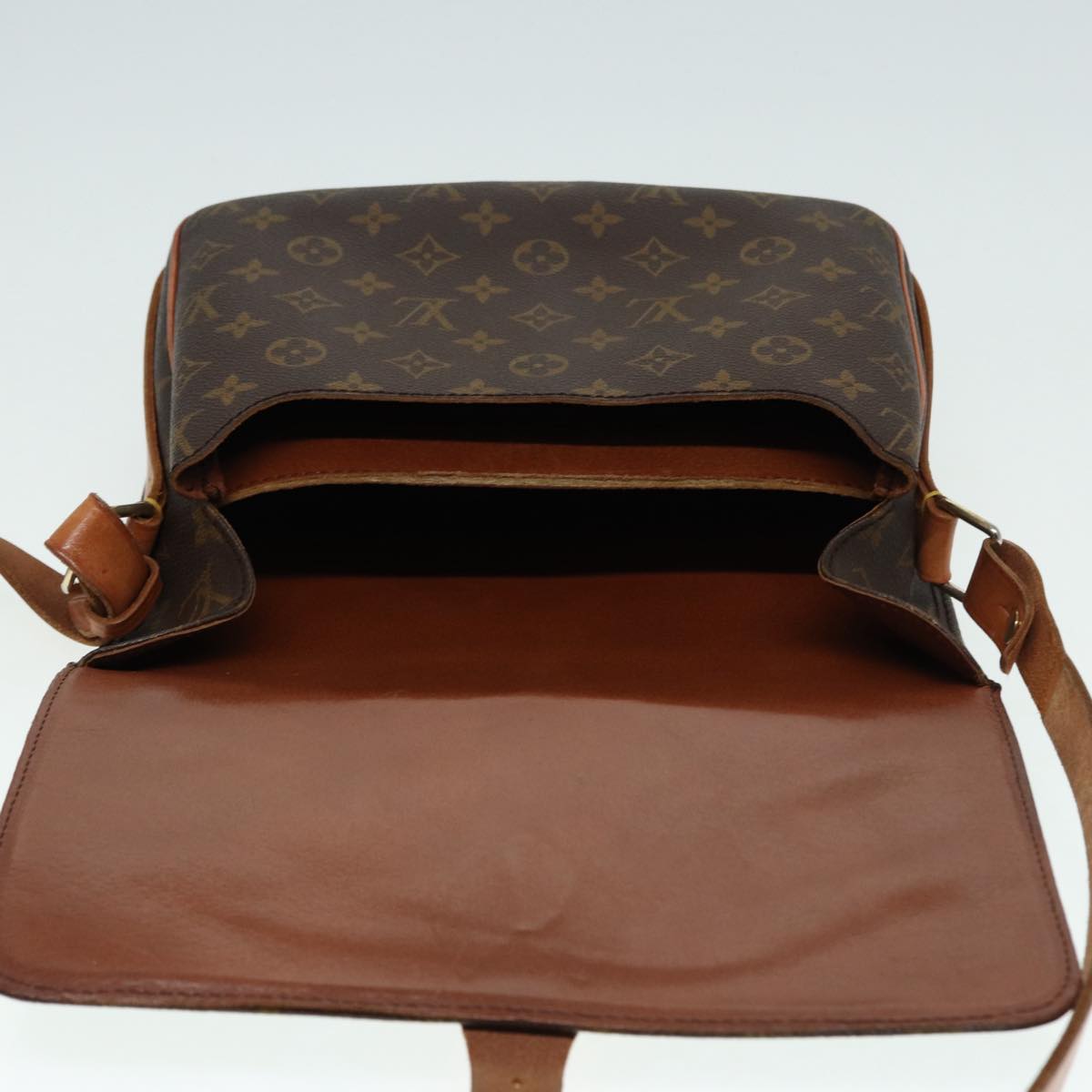 LOUIS VUITTON Monogram Cartouchiere GM Shoulder Bag 1:1 Rep M51252 LV Auth 86369