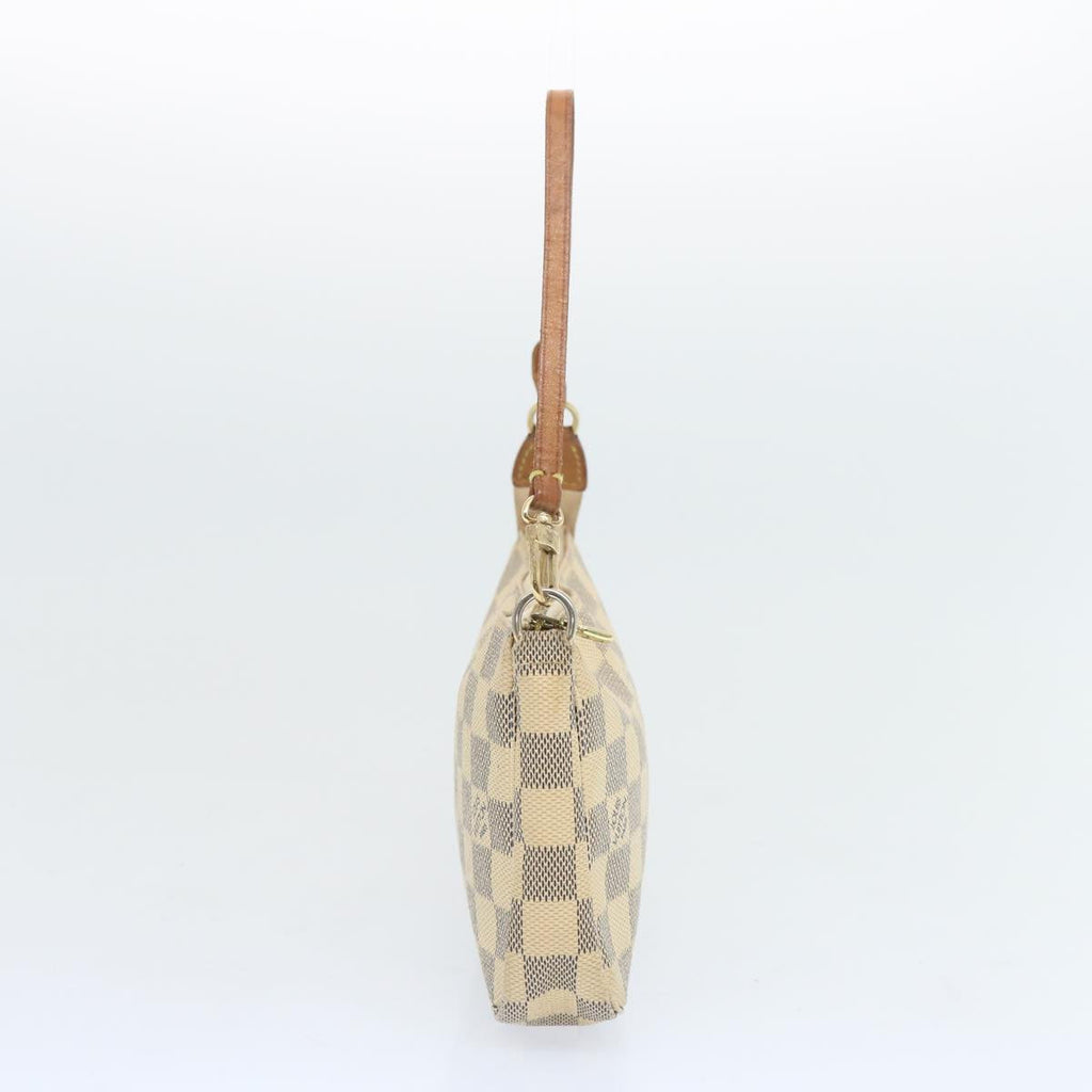 Louis Vuitton Pochette Accessoires  Leather Clutch Bag