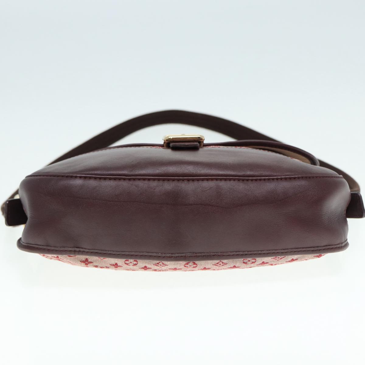 LOUIS VUITTON Monogram Mini Belanger Shoulder Bag Red M92671 LV Auth 86675