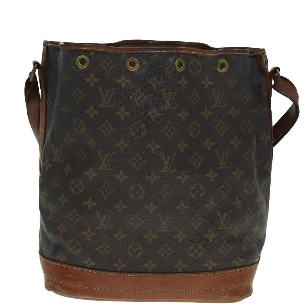LOUIS VUITTON Monogram Noe Shoulder Bag M42224 LV Auth 86680