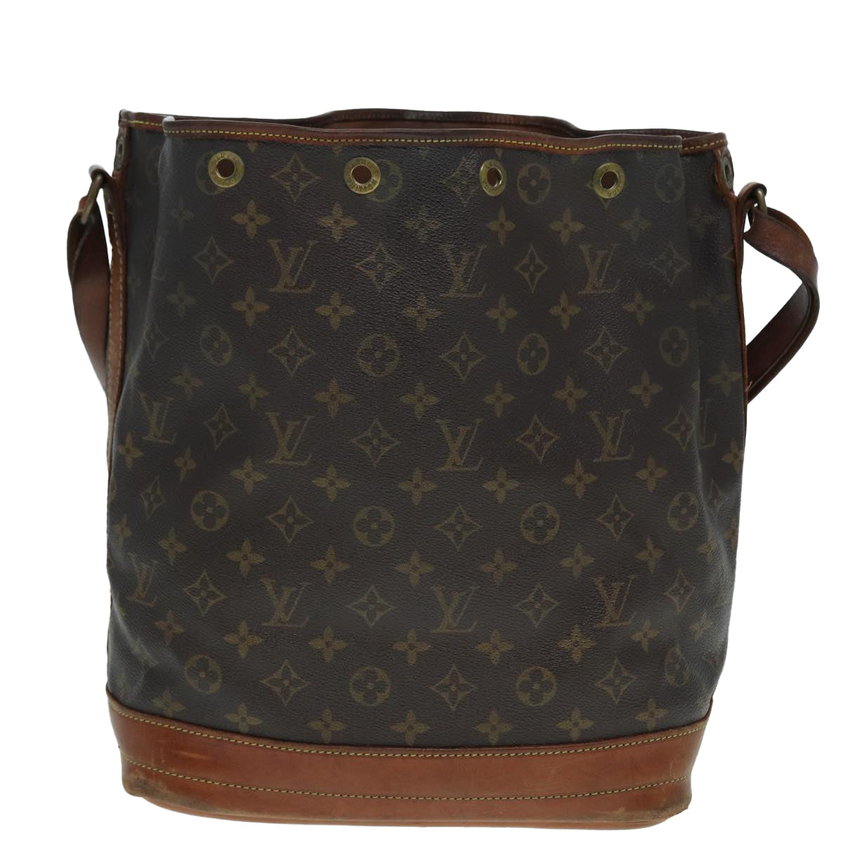 LOUIS VUITTON Monogram Noe Shoulder Bag M42224 LV Auth 86680
