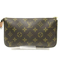 Louis Vuitton Pochette Accessoire  Canvas Clutch Bag