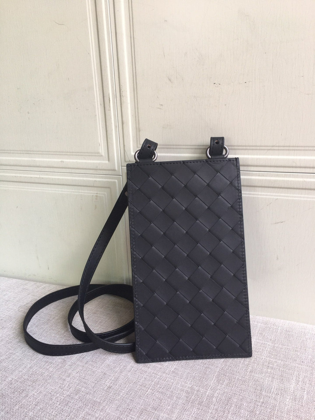 Zipped Card Case Shoulder Black, For Women, Women Bags 7.4in/19cm