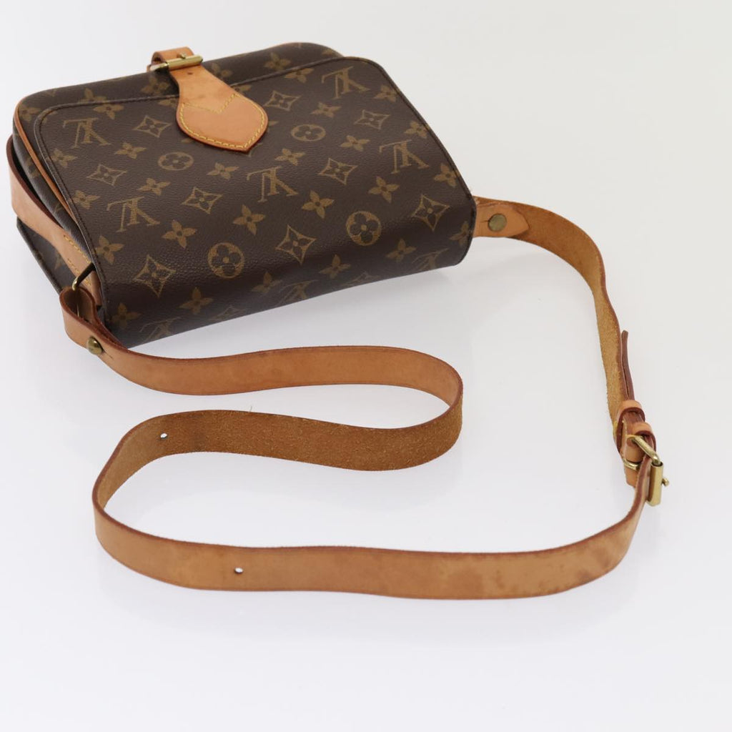 LOUIS VUITTON Monogram Cartouchiere MM Shoulder Bag M51253 LV Auth 87201