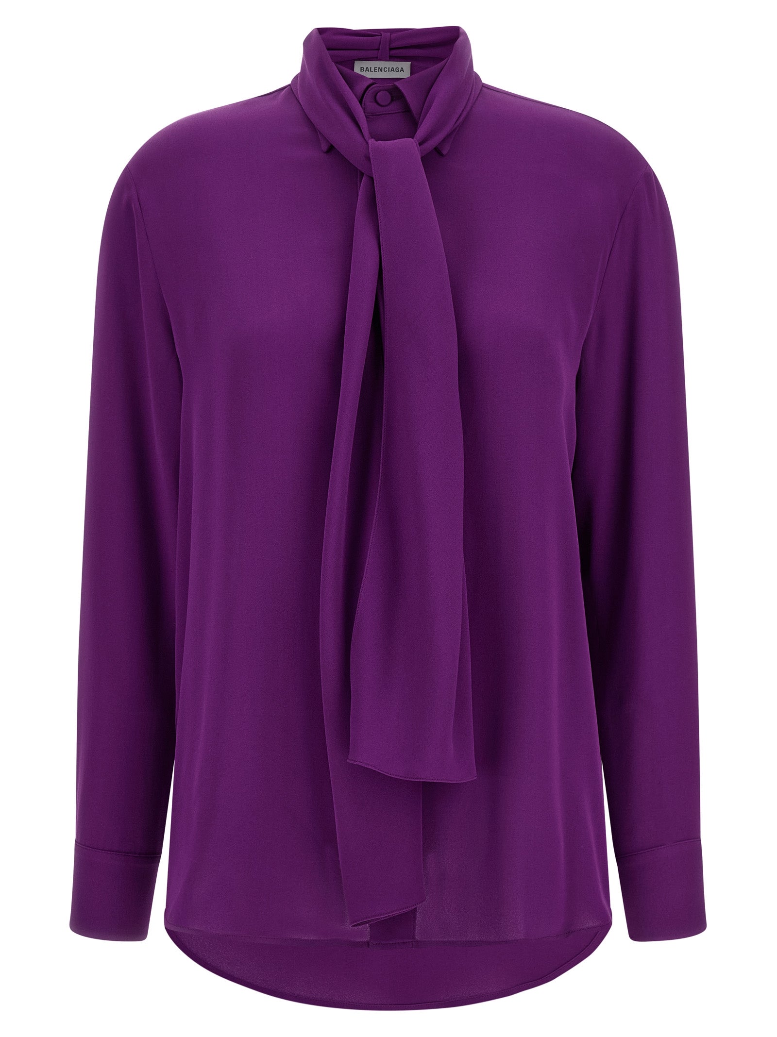 Balenciaga Women's Shirt With Scarf