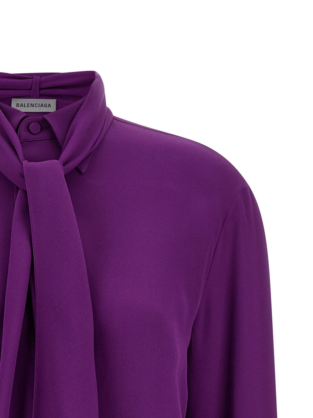 Balenciaga Women's Shirt With Scarf