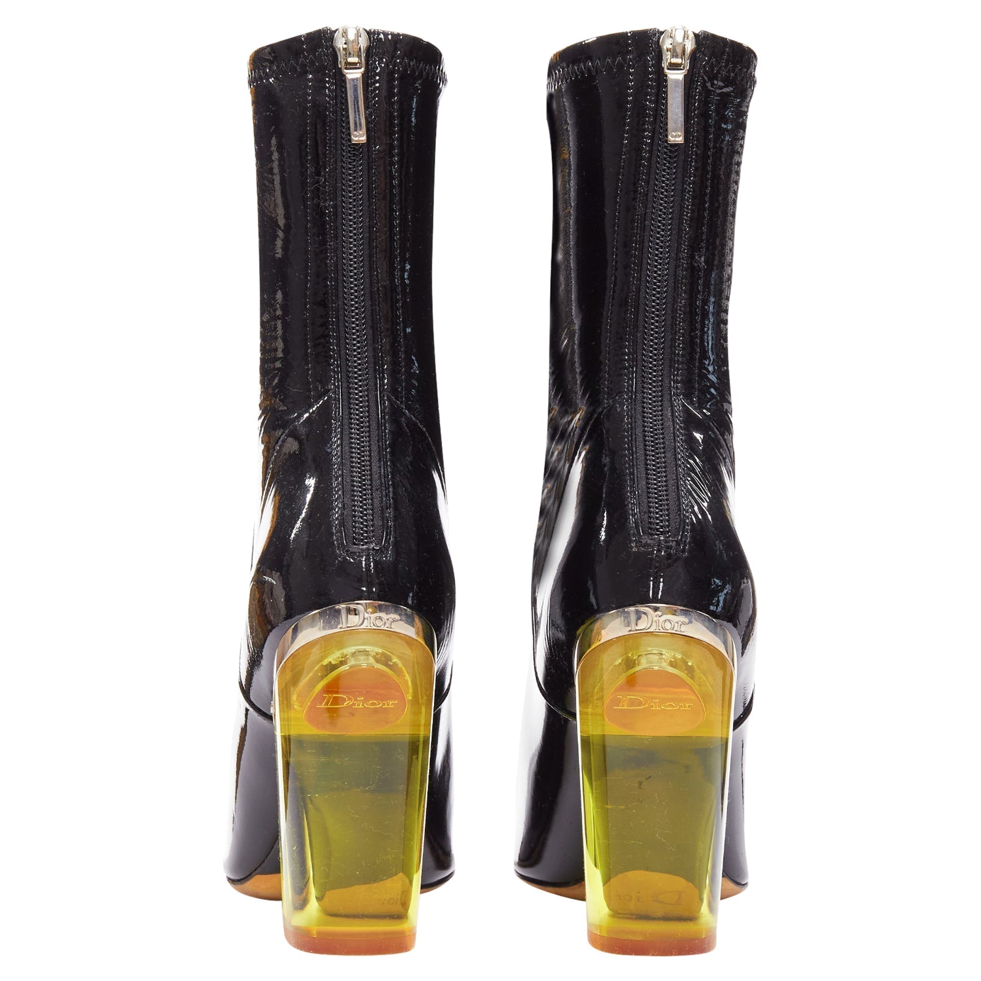 Dior Raf Simons  Lucite Boots