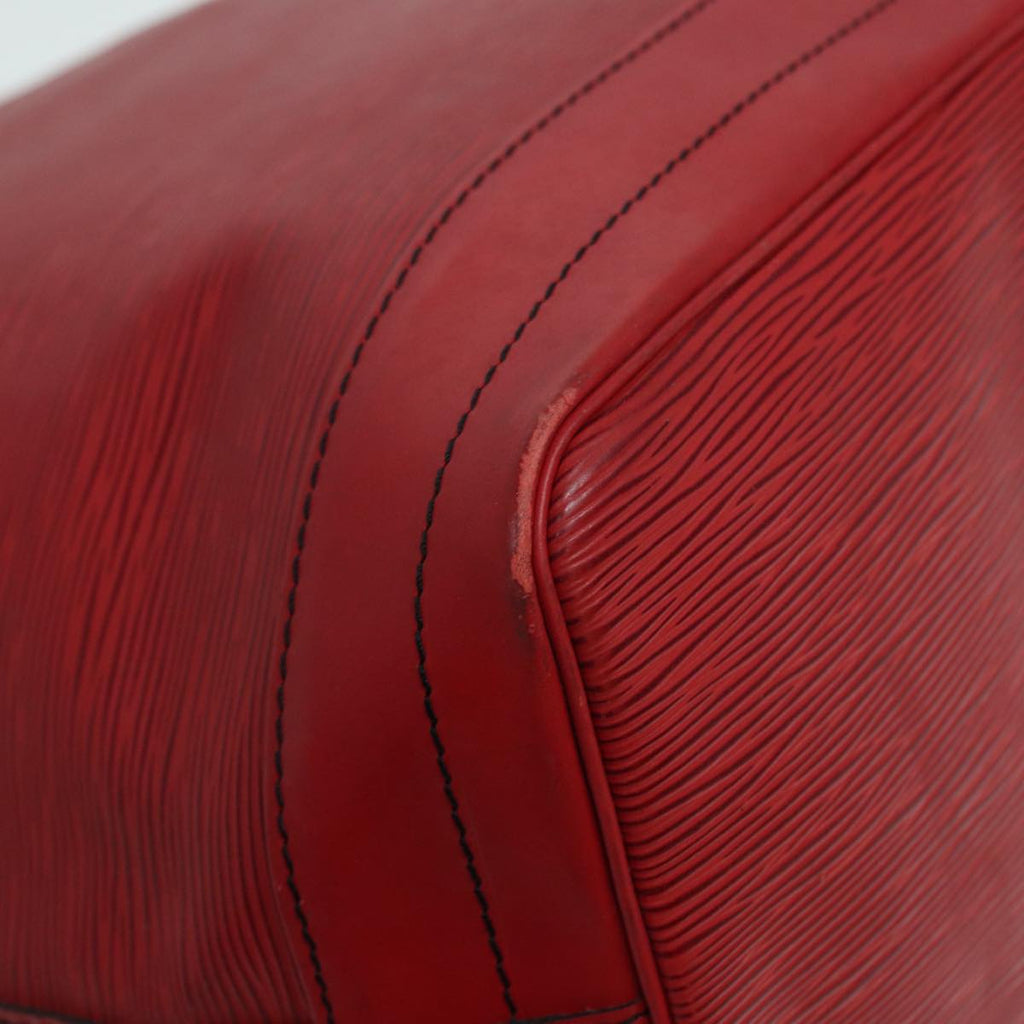 LOUIS VUITTON Epi Noe Shoulder Bag Red M44007 LV Auth 87400