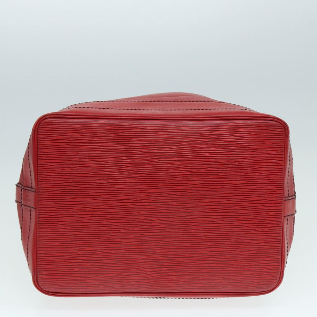 LOUIS VUITTON Epi Noe Shoulder Bag Red M44007 LV Auth 87400