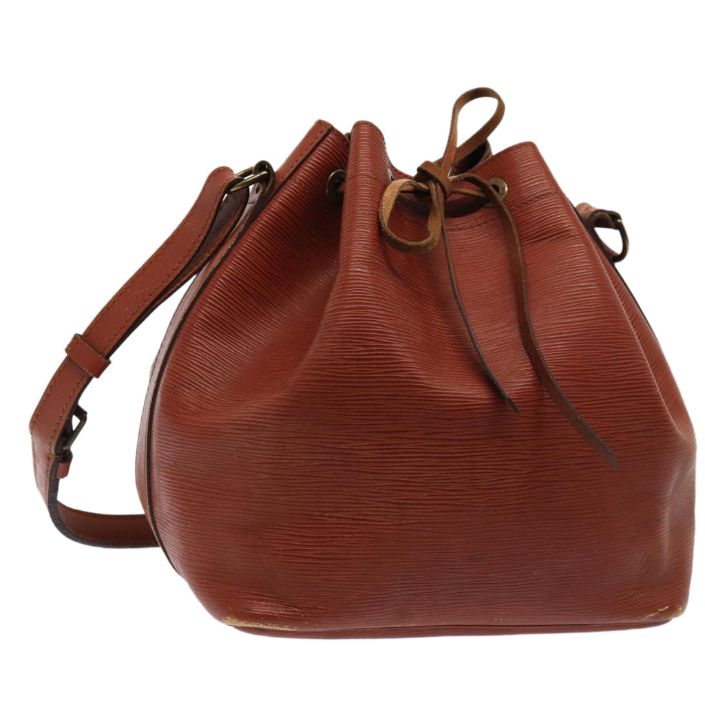 LOUIS VUITTON Epi Petit Noe Shoulder Bag Br M44103 LV Auth 87924