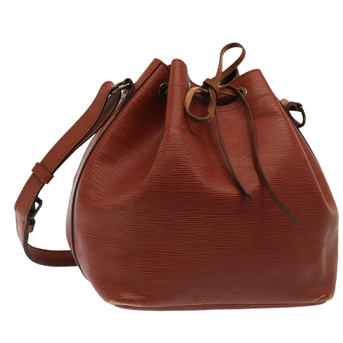 LOUIS VUITTON Epi Petit Noe Shoulder Bag Br M44103 LV Auth 87924