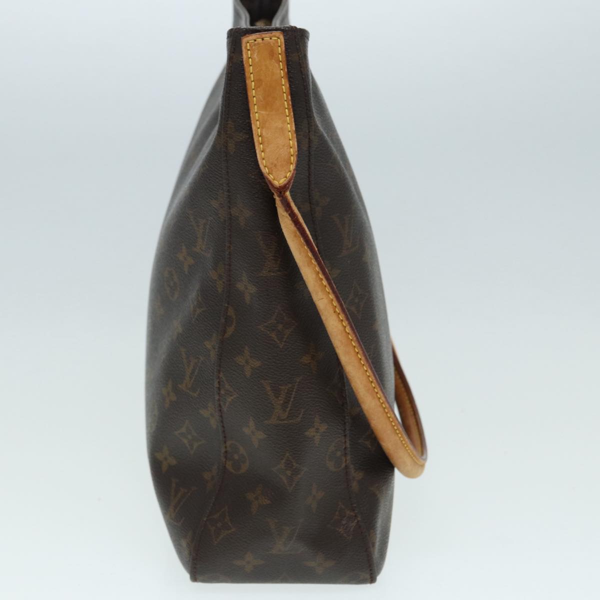LOUIS VUITTON Monogram Looping GM Shoulder Bag M51145 LV Auth 87981