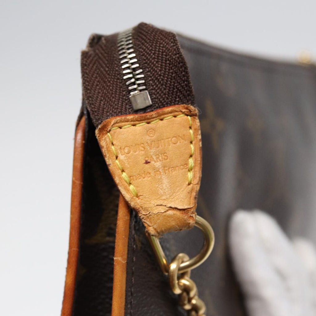 LOUIS VUITTON Monogram Eva Shoulder Bag M95567 LV Auth 88031