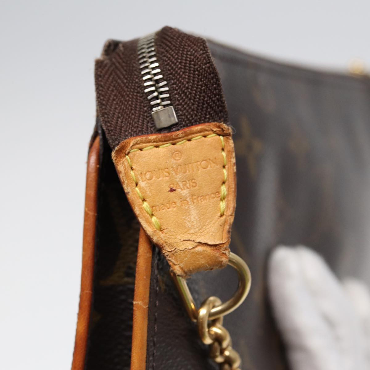 LOUIS VUITTON Monogram Eva Shoulder Bag M95567 LV Auth 88031
