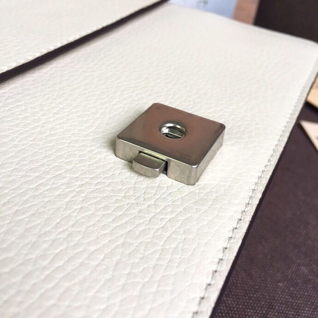 GLAMIonysus Small Shoulder Bag White For Women 11in/18cm 400249 0K7JN 9680