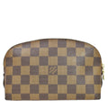 Louis Vuitton Cosmetic Pouch  Canvas Clutch Bag