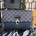 Louis Vuitton Vavin PM Damier Ebene Canvas Black For Women, Women’s Handbags, Shoulder Bags 9.8in/25cm Louis Vuitton N40108