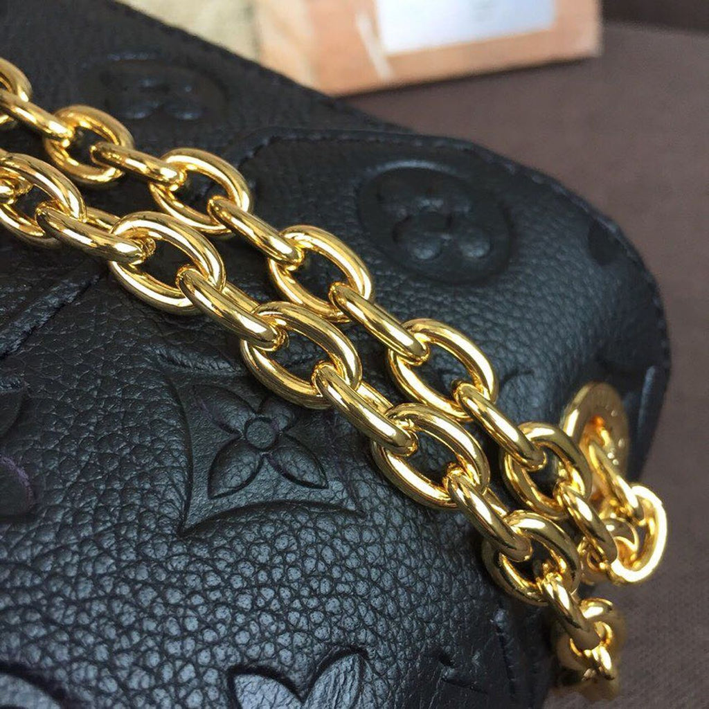 Louis Vuitton Vavin MM Monogram Empreinte Black For Women, WomenÃƒÂ¢Ã¢â€šÂ¬Ã¢â€žÂ¢s Handbags, Shoulder And Crossbody Bags 9.8in/25cm Louis Vuitton M44150