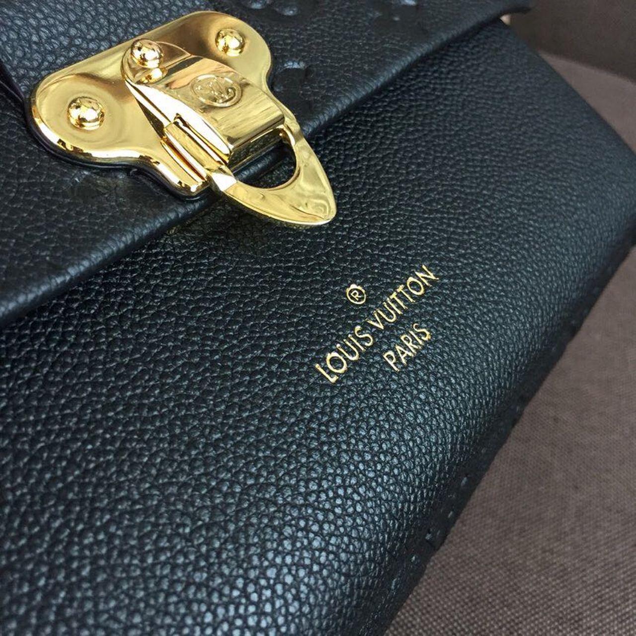 Louis Vuitton Vavin MM Monogram Empreinte Black For Women, WomenÃƒÂ¢Ã¢â€šÂ¬Ã¢â€žÂ¢s Handbags, Shoulder And Crossbody Bags 9.8in/25cm Louis Vuitton M44150