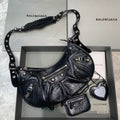 Le Cagole XS Shoulder Bag In Black, For Women,  Bags 13in/33cm
