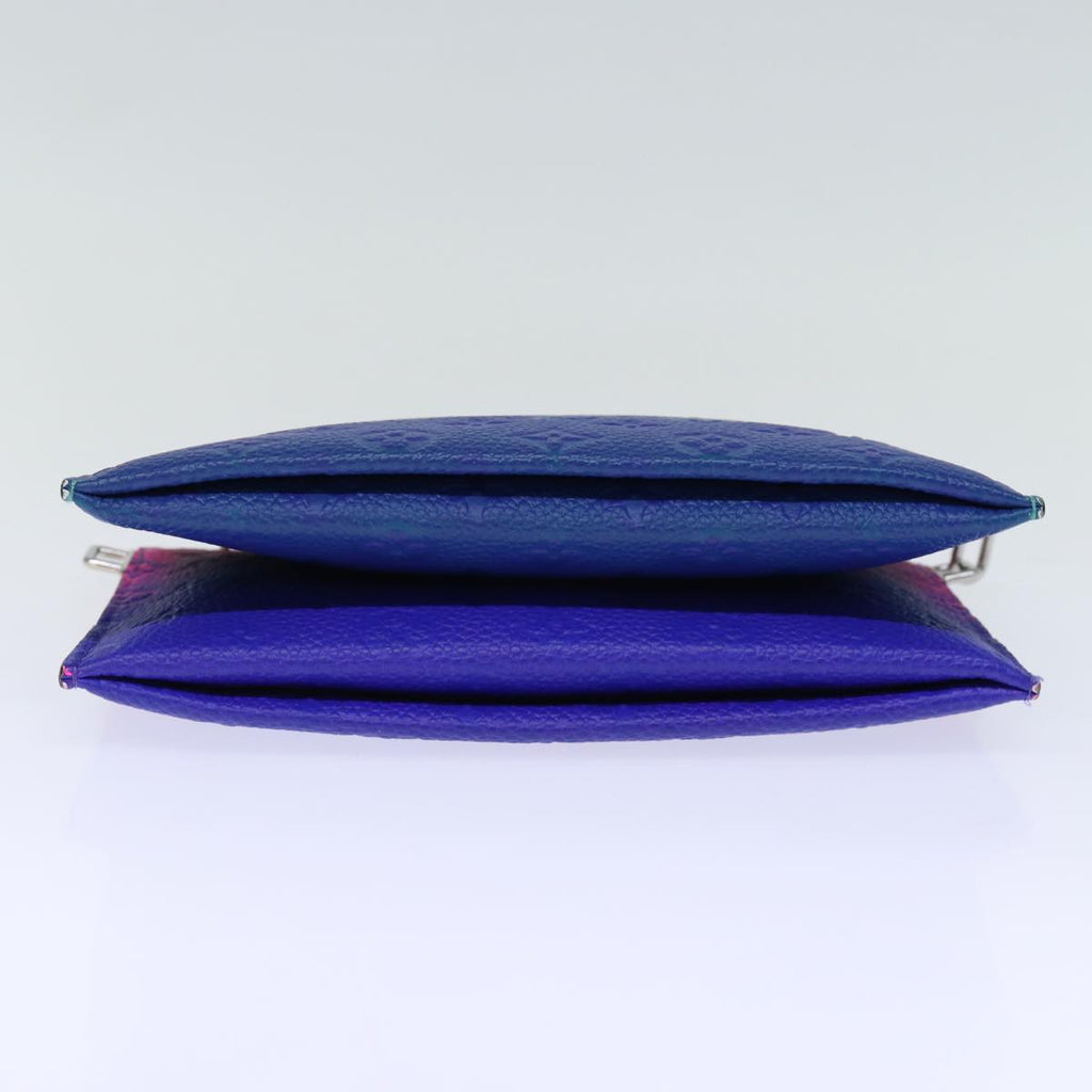 Louis Vuitton Trio  Leather Clutch Bag