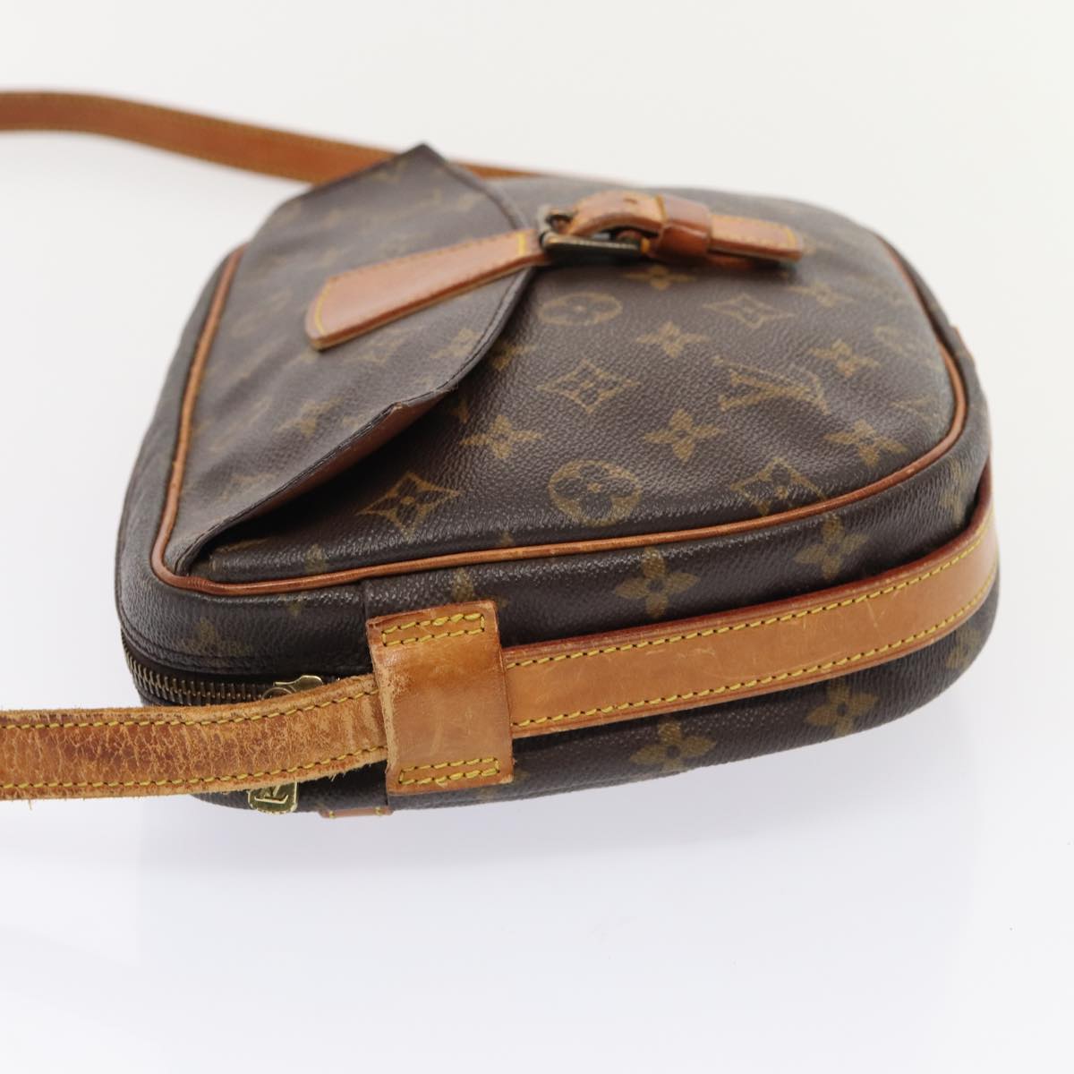 LOUIS VUITTON Monogram Jeune Fille GM Shoulder Bag M51225 LV Auth 88592