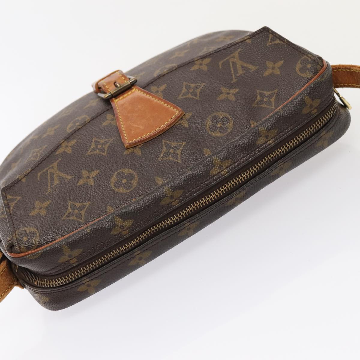 LOUIS VUITTON Monogram Jeune Fille GM Shoulder Bag M51225 LV Auth 88592