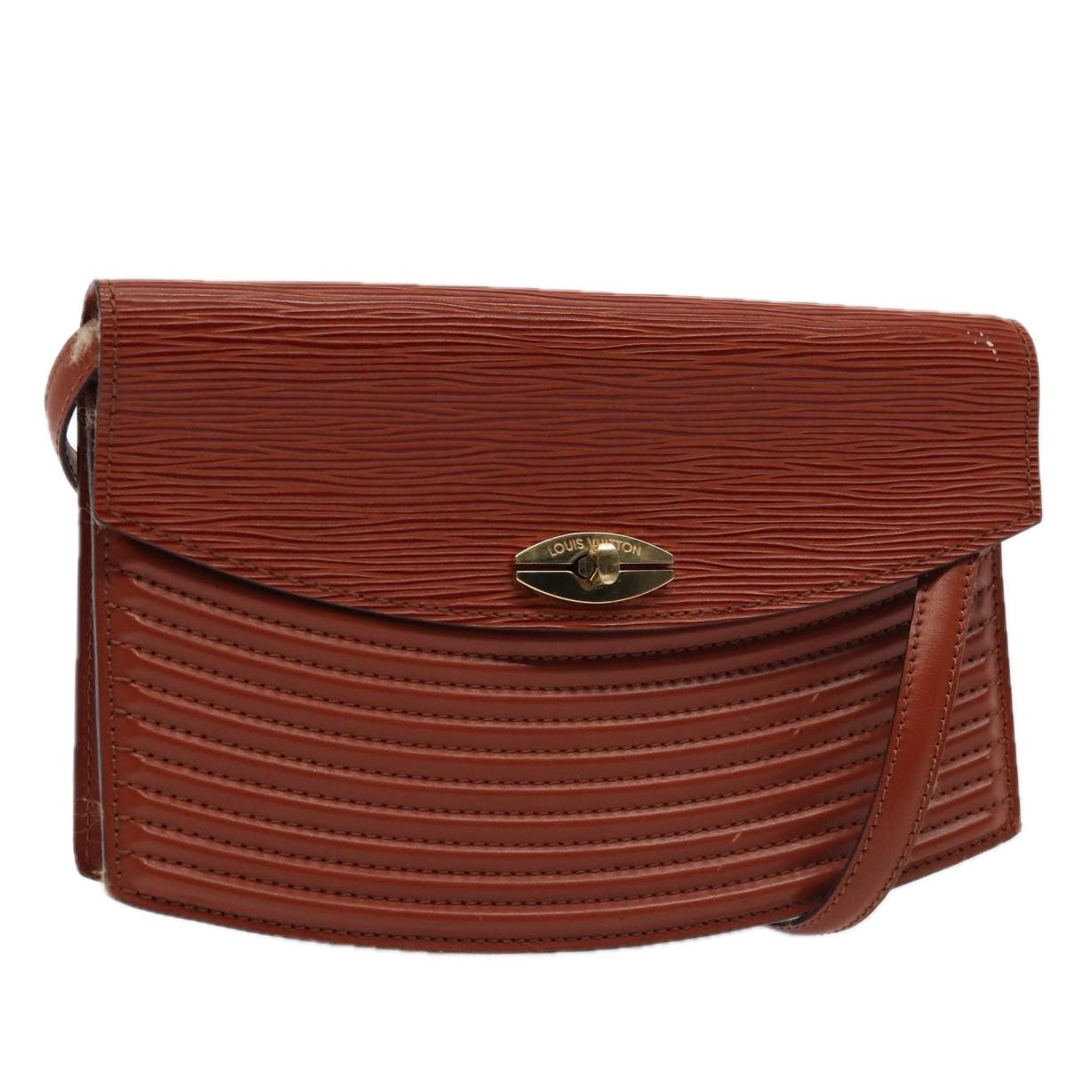 LOUIS VUITTON Epi Prebourg Shoulder Bag Br M52563 LV Auth 88745