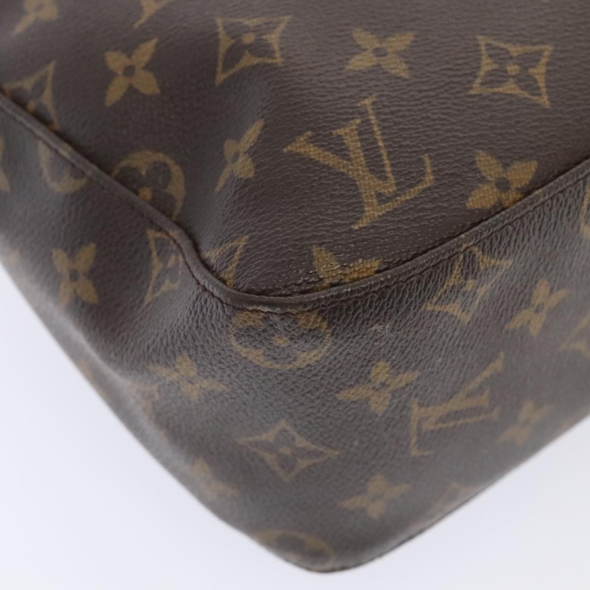 LOUIS VUITTON Monogram Looping MM Shoulder Bag M51146 LV Auth 88912