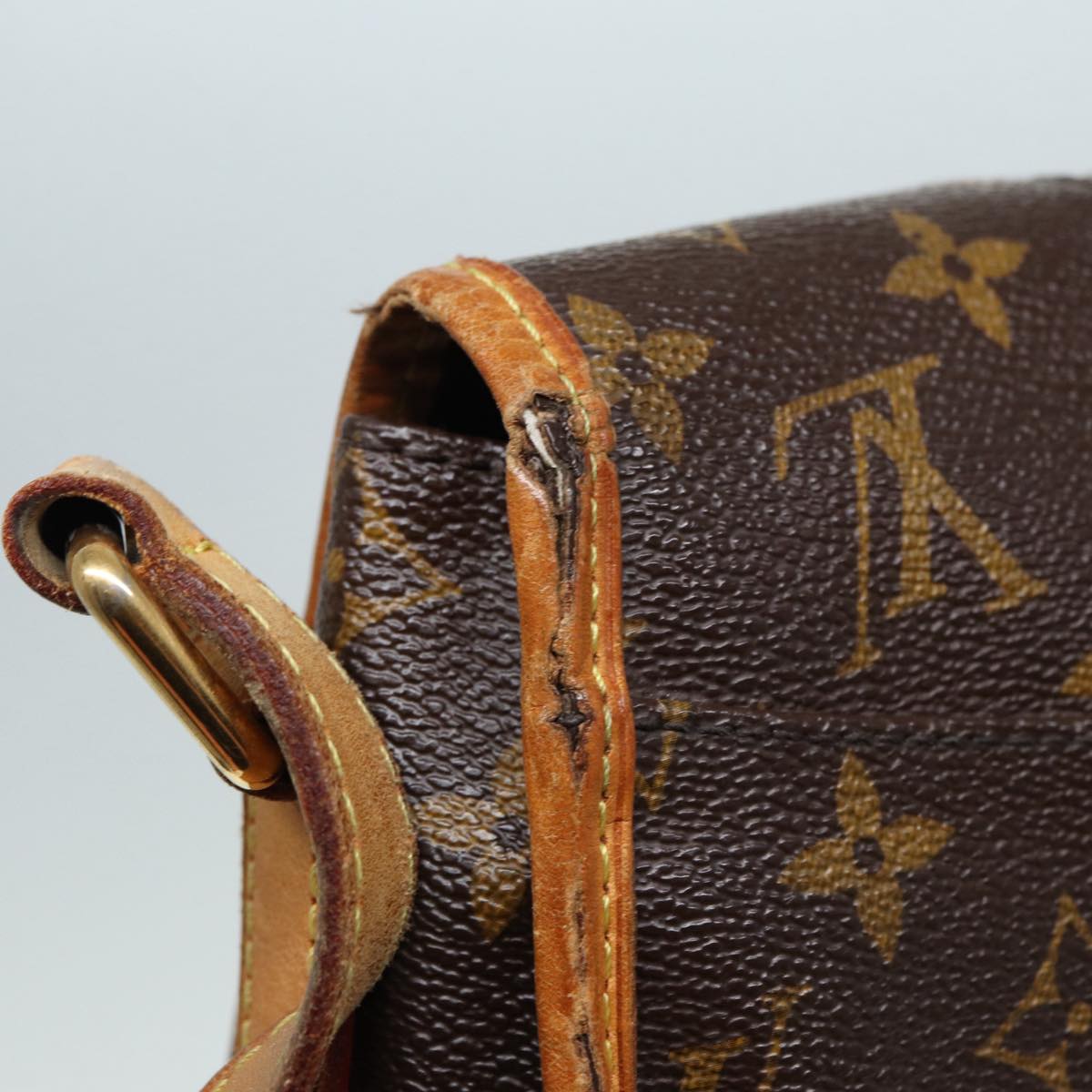 LOUIS VUITTON Monogram Menilmontant PM Shoulder Bag M40474 LV Auth 89108