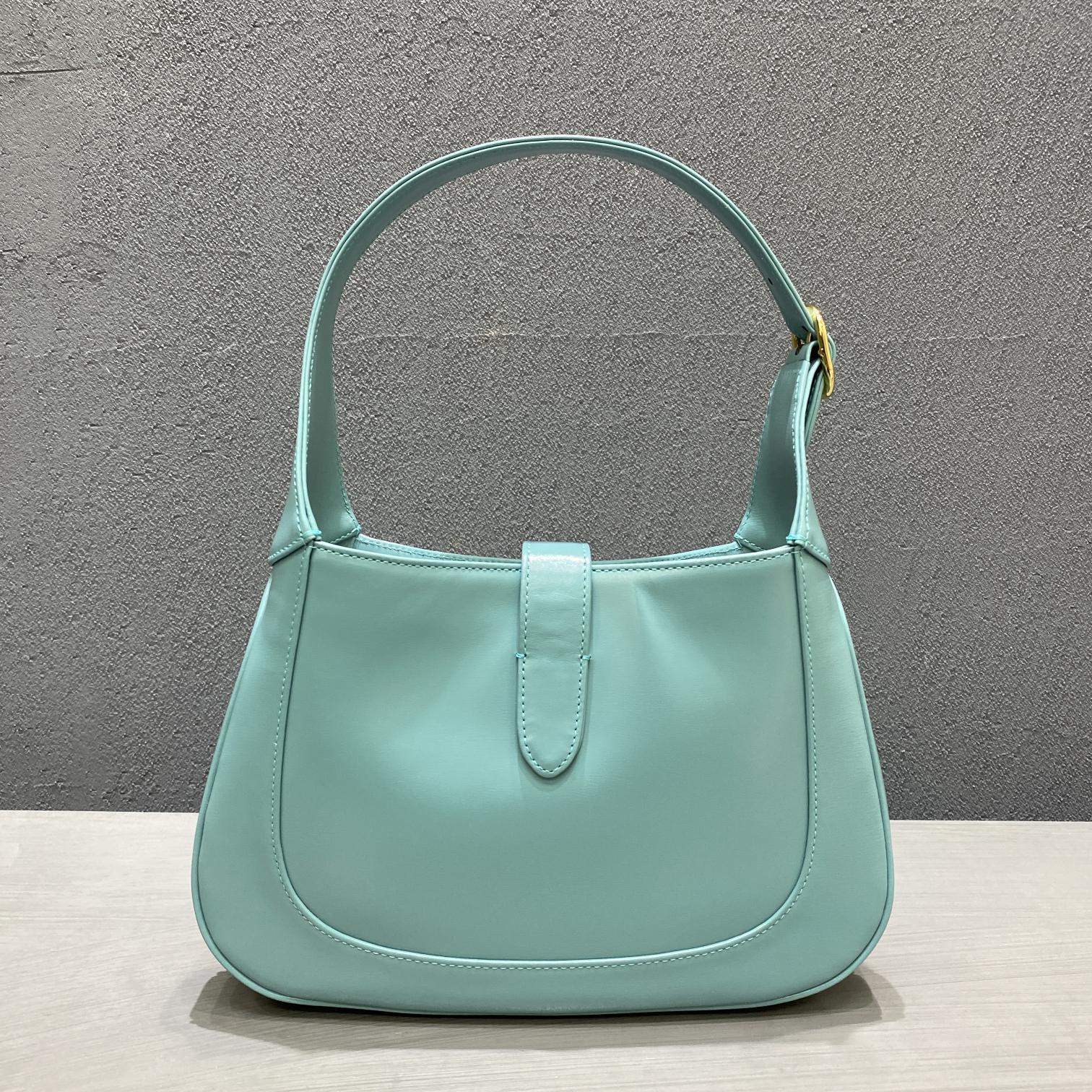 Gucci Jackie 1961 Small Shoulder Bag Light Blue For Women 10.8in/27.4cm Gucci ‎636709 10O0G 4933