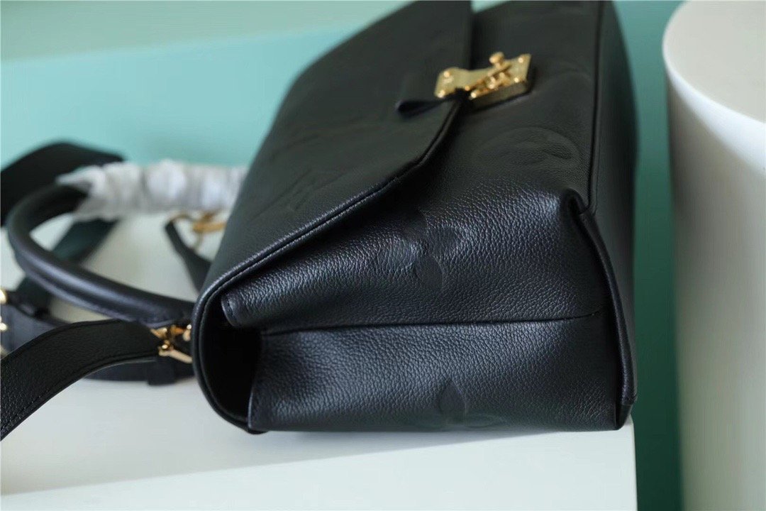 Louis Vuitton Madeleine MM Monogram Empreinte Black For Women,  Shoulder and Crossbody Bags 11.8in/30cm Louis Vuitton M45976