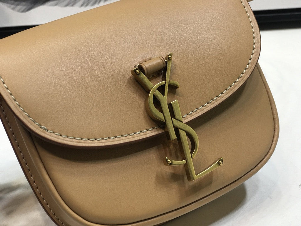 YSSL Kaia Small Satchel Brown For Women 7in/18.5cm YSL 619740BWR6W2725