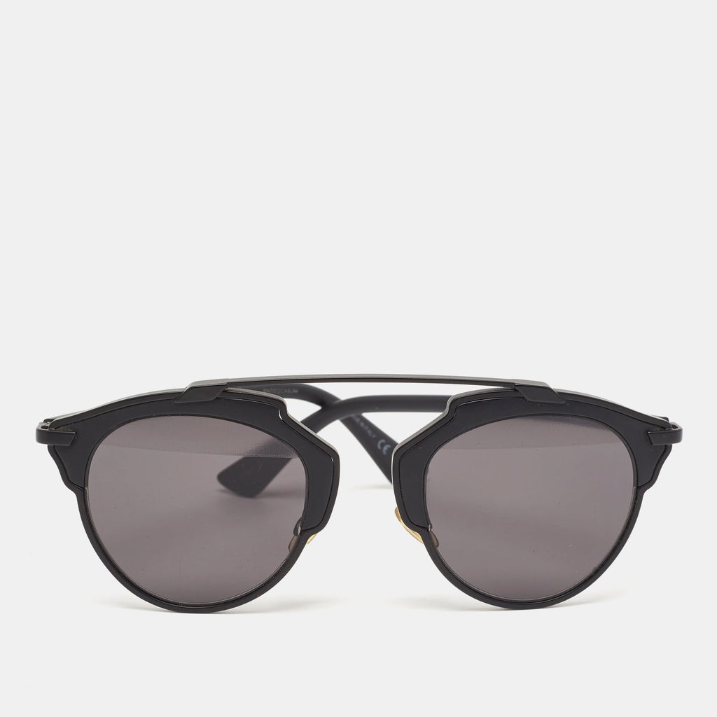 Dior Matt Black So 1 :1 Rep Aviators Sunglasses